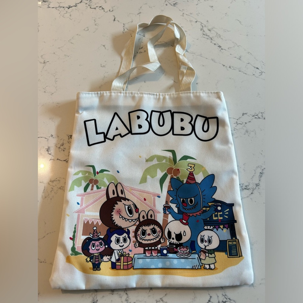 Little Monster Canvas Tote Bag